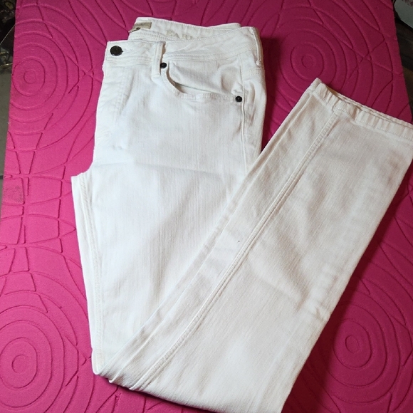BURBERRY, EARLHAM White Straight Leg Jeans,SZ 31w. - Picture 8 of 8
